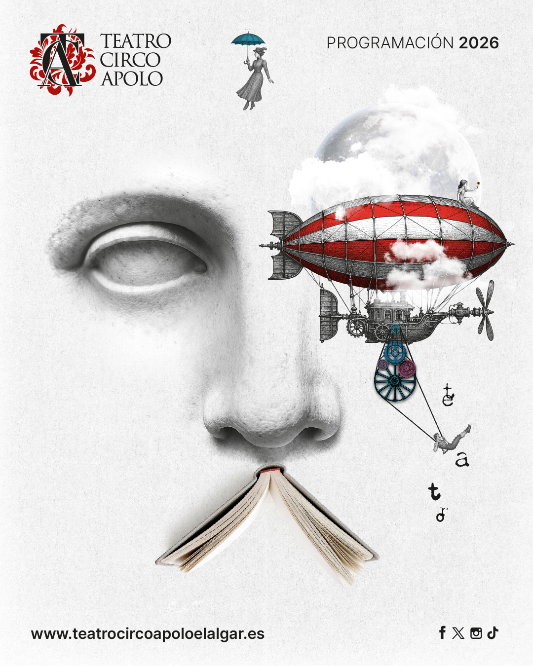 Más de 20 espectáculos componen la nueva programación del Teatro Circo Apolo de El Algar